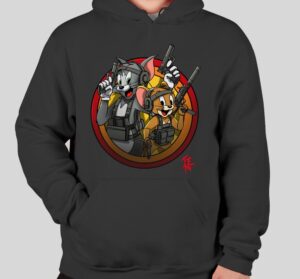Tactical Tom and Jerry Hoodie