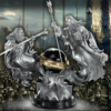 Battle of the Wizards Pewter Sculpture