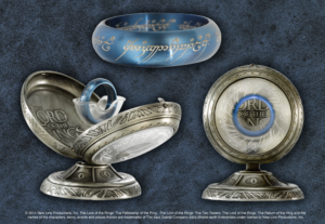 One Ring Stainless Steel - Blue