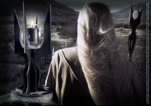 The Staff of Saruman Candle Holder