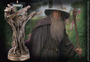 The Staff Of Gandalf the Grey Candle Holder
