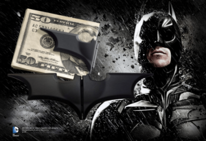 Batarang Folding Money Clip - Black
