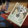 Superman Returns Shield Money Clip Gun Metal
