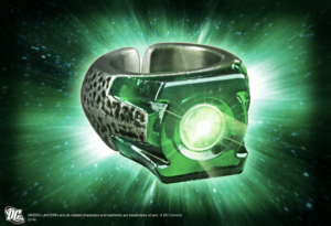Green Lantern Light-Up Ring