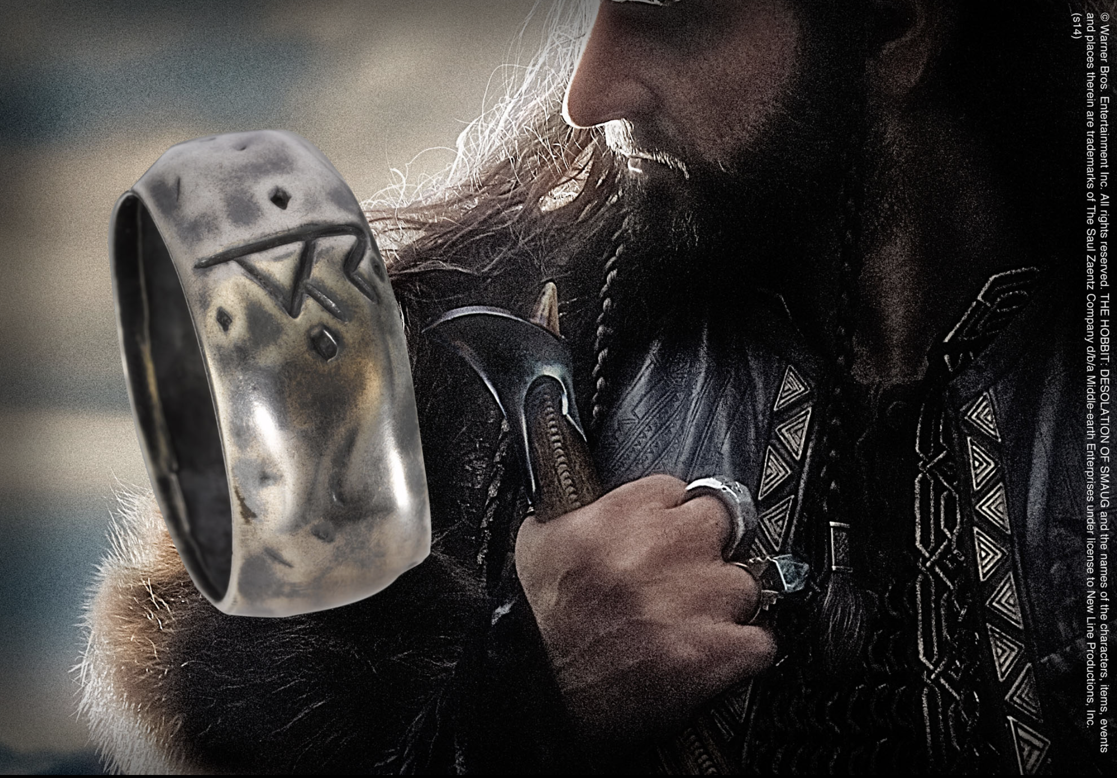 Thorin Silver Rune Ring Thorin Silver Rune Ring
