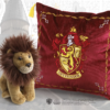 Plush Gryffindor House Mascot & Cushion