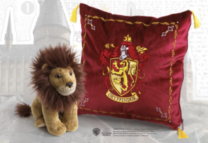 Plush Gryffindor House Mascot & Cushion