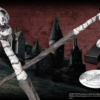 Death Eater Character Wand – Skull