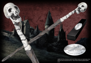 Death Eater Character Wand – Skull