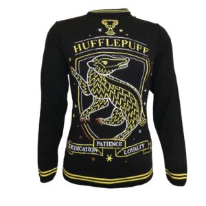Harry Potter Knitted Christmas Jumper Hufflepuff