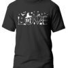 Harry Potter Themed LOVE 2 Black T-Shirt
