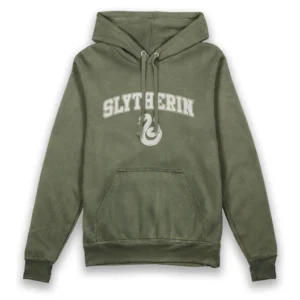 Harry Potter Slytherin Vintage Style Adults Hoodie