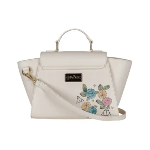 Harry Potter Deathly Hallows Floral Tattoo Handbag