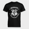 Harry Potter Themed Hogwarts School Crest Black T-Shirt