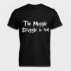 Harry Potter Themed The Muggle Struggle Is Real Black T-Shirt