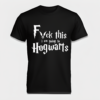 Harry Potter Themed I'm Going to Hogwarts Black T-Shirt