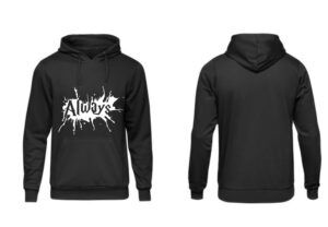 Harry Potter Themed Always Black Hoodie