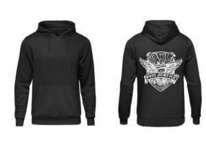 Harry Potter Themed Owl Post Service Black Hoodie