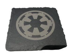 Star Wars Imperial Empire Logo Slate Coaster