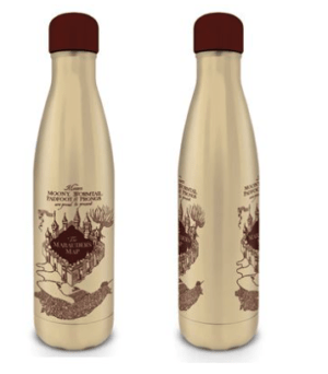 Harry Potter Metal Drinks Bottle- Marauders Map