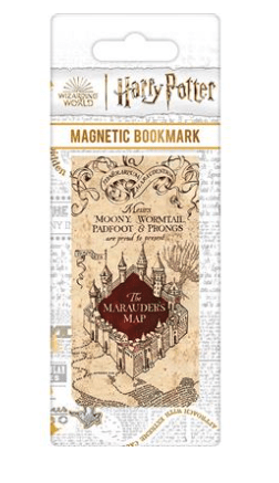 Harry Potter Marauders Map Magnetic Bookmark