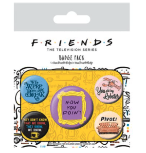 Friends Quotes Badge Pack