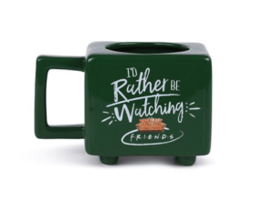 Friends Rather Be Watching Retro TV Heat Change Mug