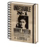 Harry Potter Undesirable No.1 A5 Wire Notebook