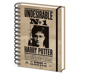 Harry Potter Undesirable No.1 A5 Wire Notebook