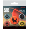 Rebel Moon Character Icons Badge Pack