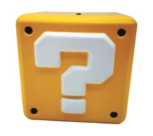 Super Mario Question Mark Block Money Bank