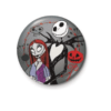 Nightmare Before Christmas Jack and Sally Pin Badge