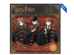Harry Potter Magical 2025 Square Wall Calendar
