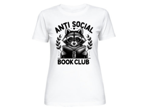 Anti Social Book Club Raccoon T-Shirt